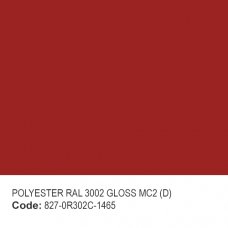 POLYESTER RAL 3002 GLOSS MC2 (D)